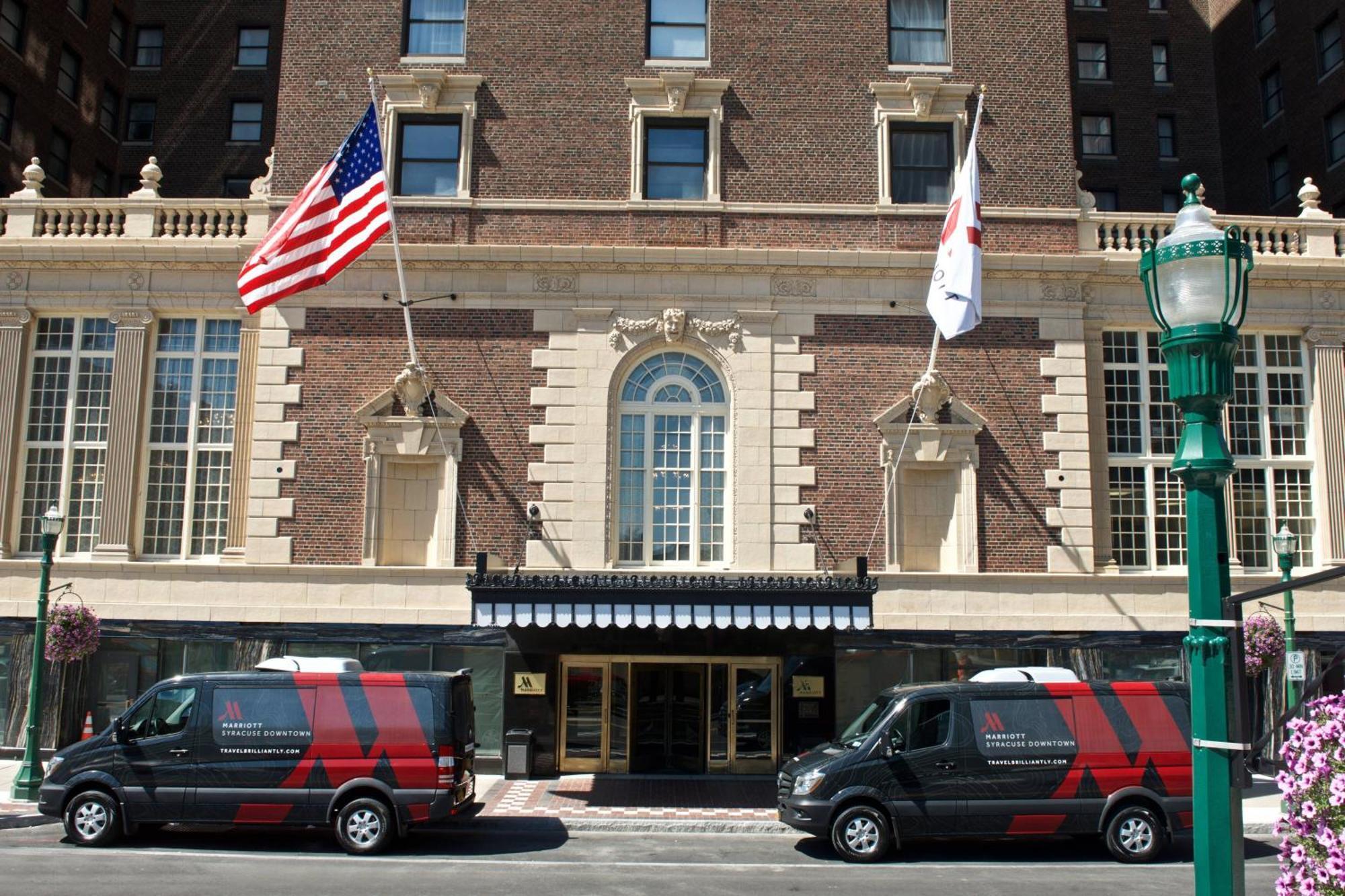 Hotel Marriott Syracuse Downtown Exteriér fotografie
